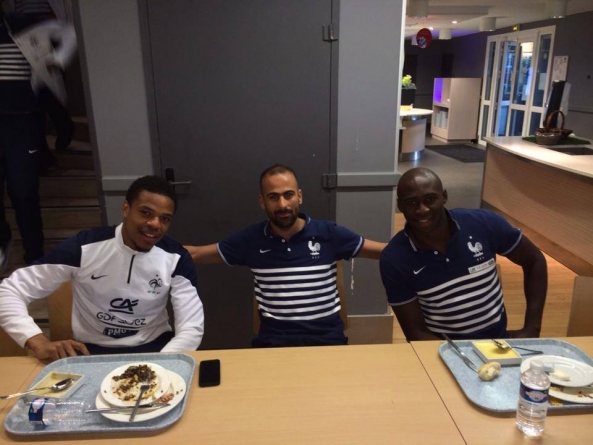 Karim Hamidèche à Clairefontaine